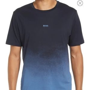 BOSS Dégradé Crewneck Cotton T-Shirt